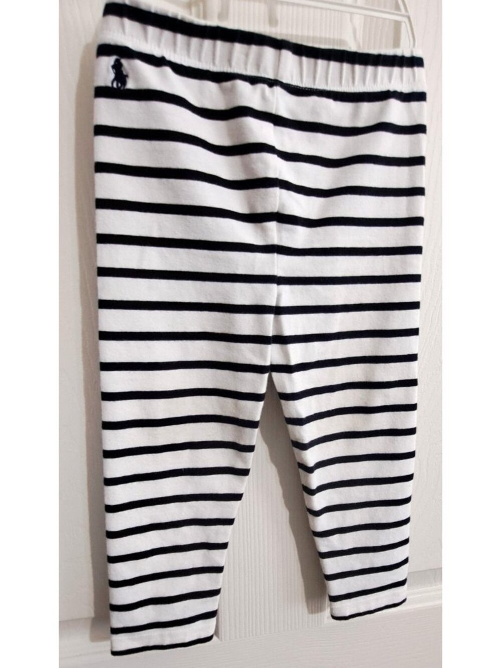 Ralph Lauren 24 Months Unisex Navy Blue & White Striped Pants Nautical